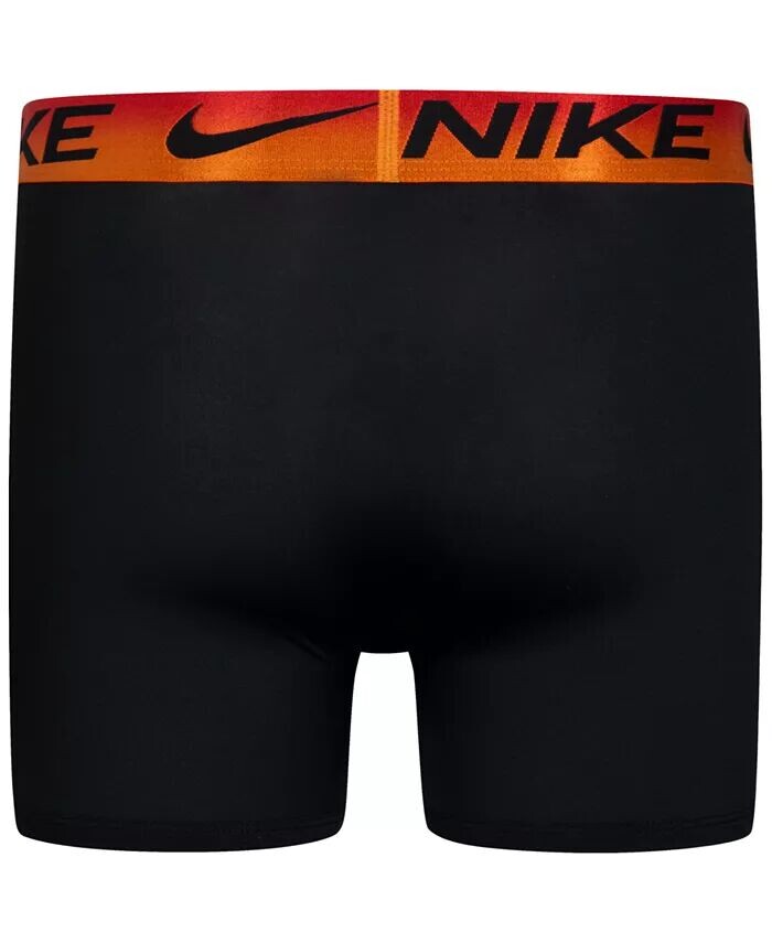 Комплект боксеров Essential с принтом для мальчиков (3 шт.) Nike, синий — фото 3