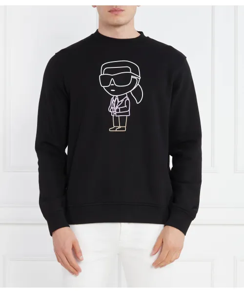 

Толстовка Regular fit Karl Lagerfeld, черный
