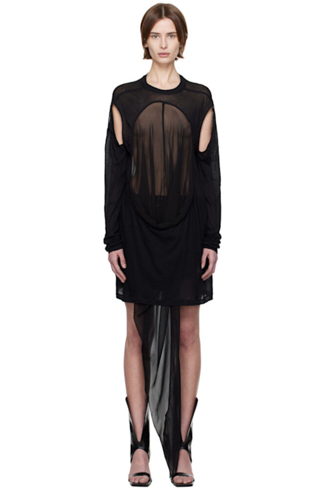 

Черная футболка Hollywood Drain Rick Owens