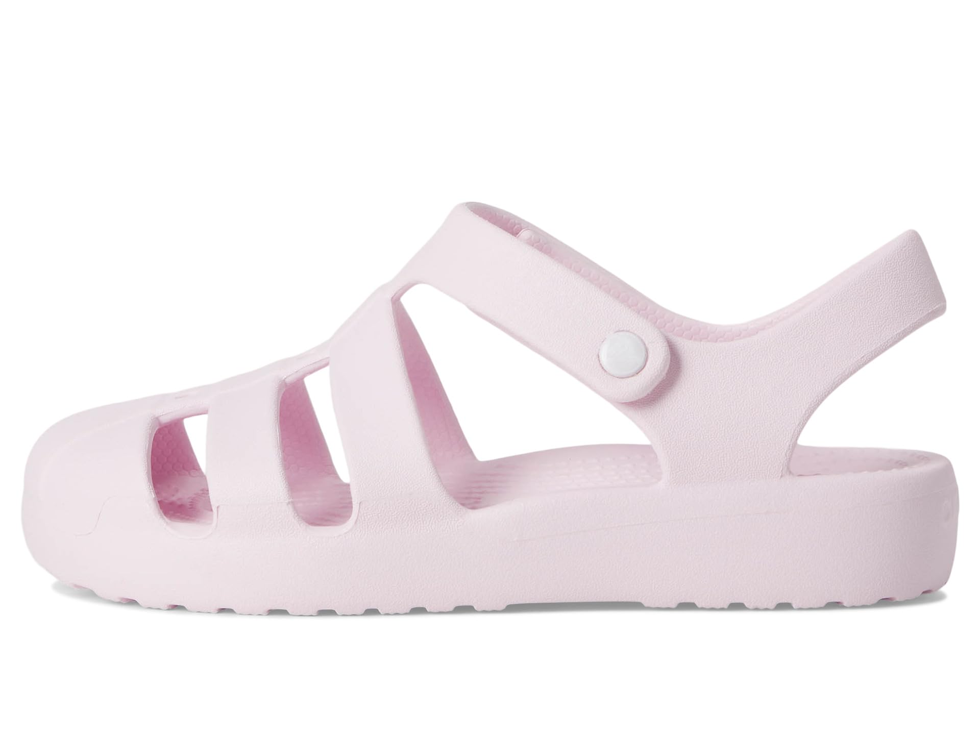Туфли Crocs Kids Classic Fisherman Sandals, цвет Pink Milk — фото 4