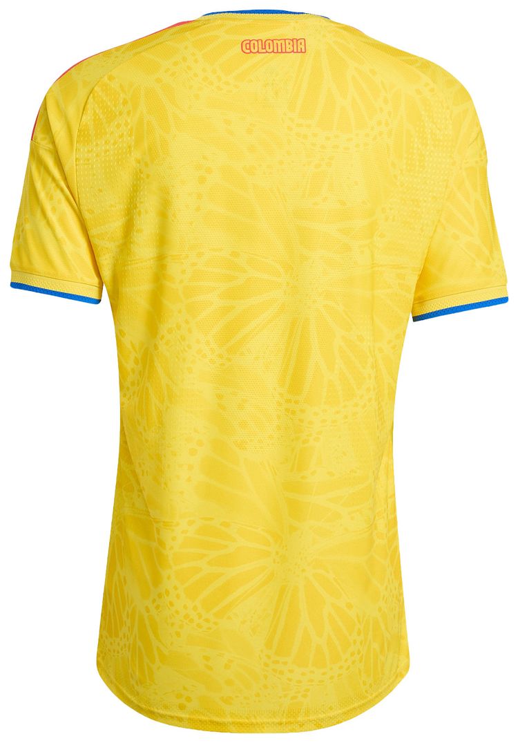 Домашняя футболка Adidas Colombia 26, цвет, желтый — фото 2