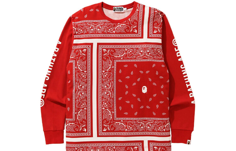 

Футболка унисекс A Bathing Ape, красный