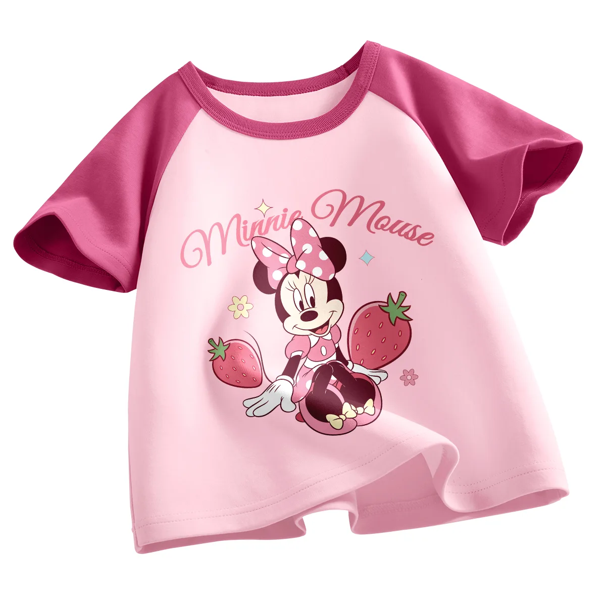 Детская футболка с круглым вырезом Disney, Dian Berry Pink