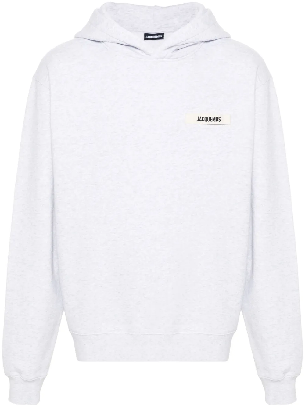 

Толстовка Le Hoodie Gros Grain с логотипом JACQUEMUS, серый