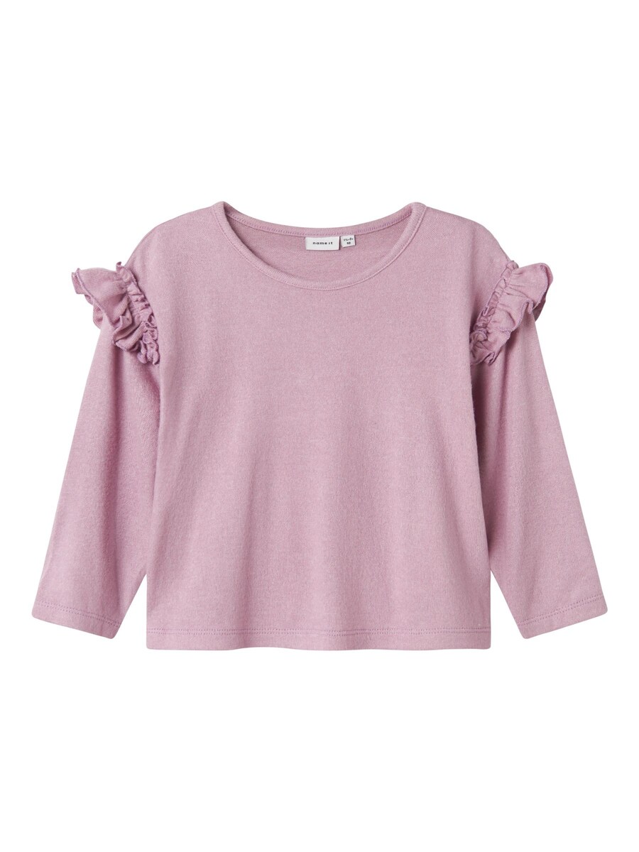 

Лонгслив NAME IT Shirt, розовый