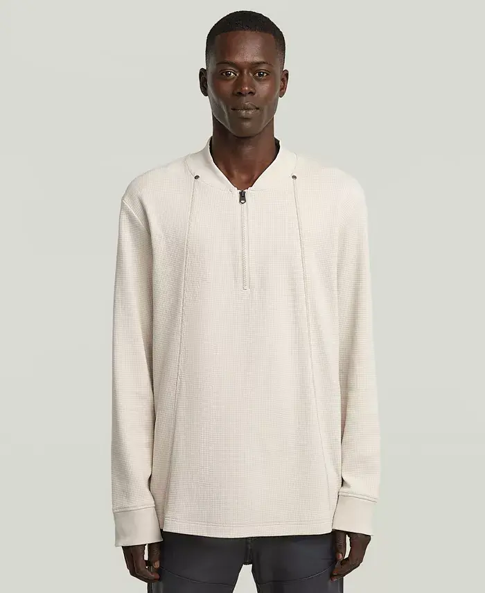 

Мужской свитер A-Line с полузастежкой G-Star Raw, белый