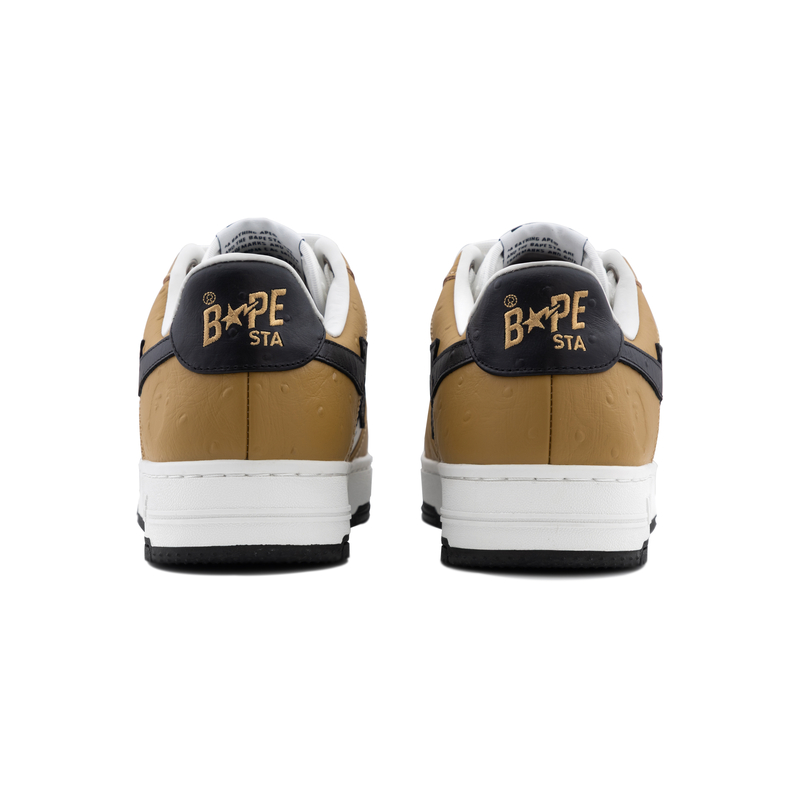 Низкие скейтерские кроссовки мужские A BATHING APE, Coffee Bwx — фото 3