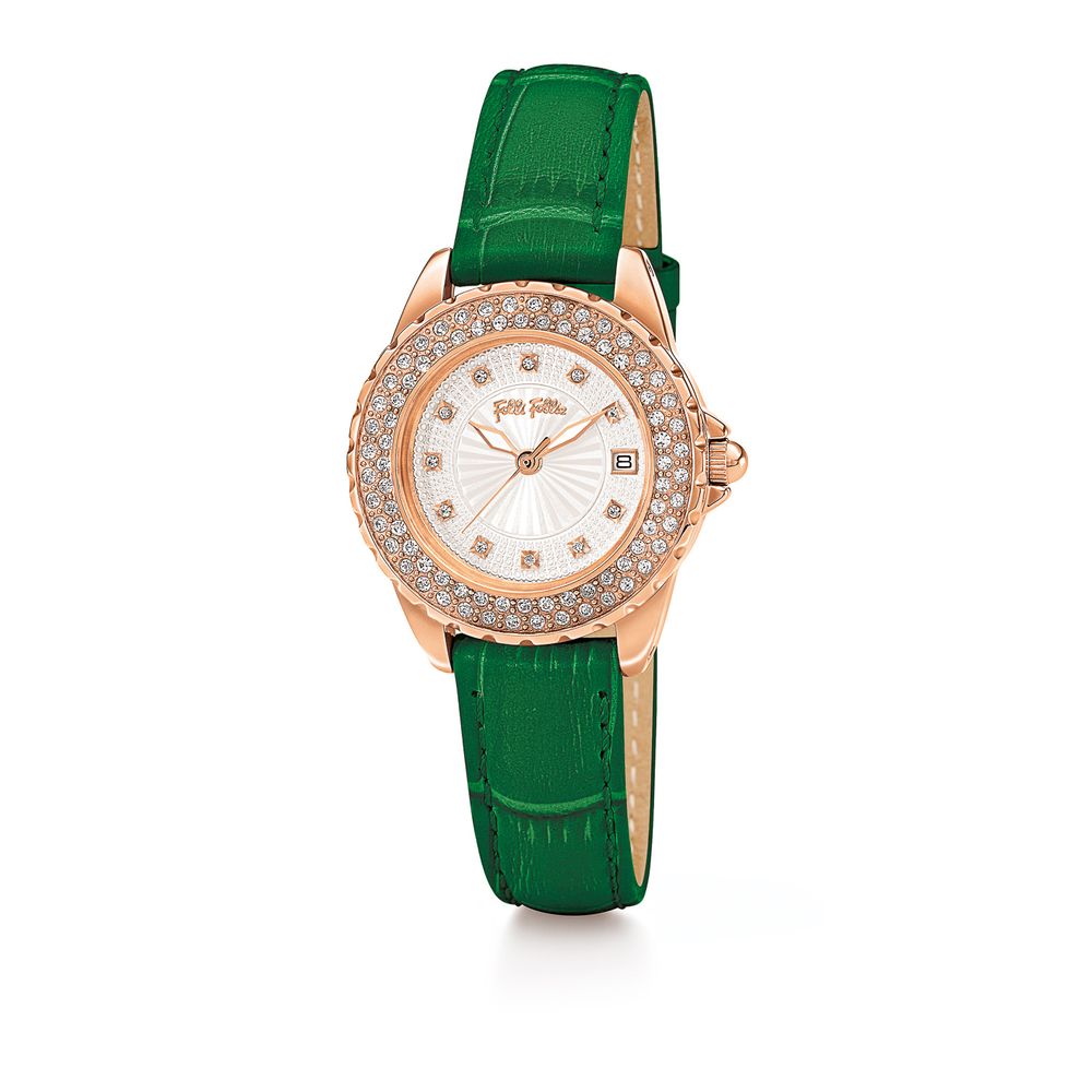 

Серые кожаные часы Dolci Follie