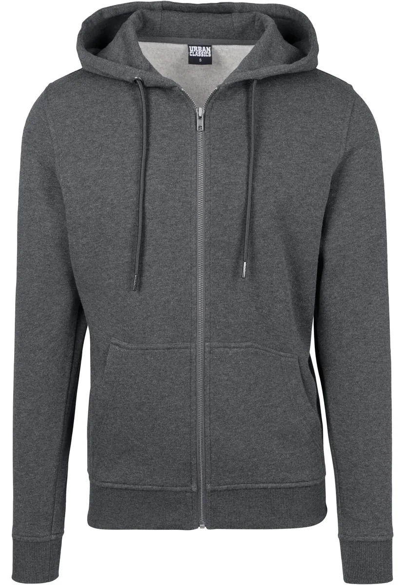 

Толстовка URBAN CLASSICS " Urban Classics Men's Basic Zip Hoody", цвет Charcoal