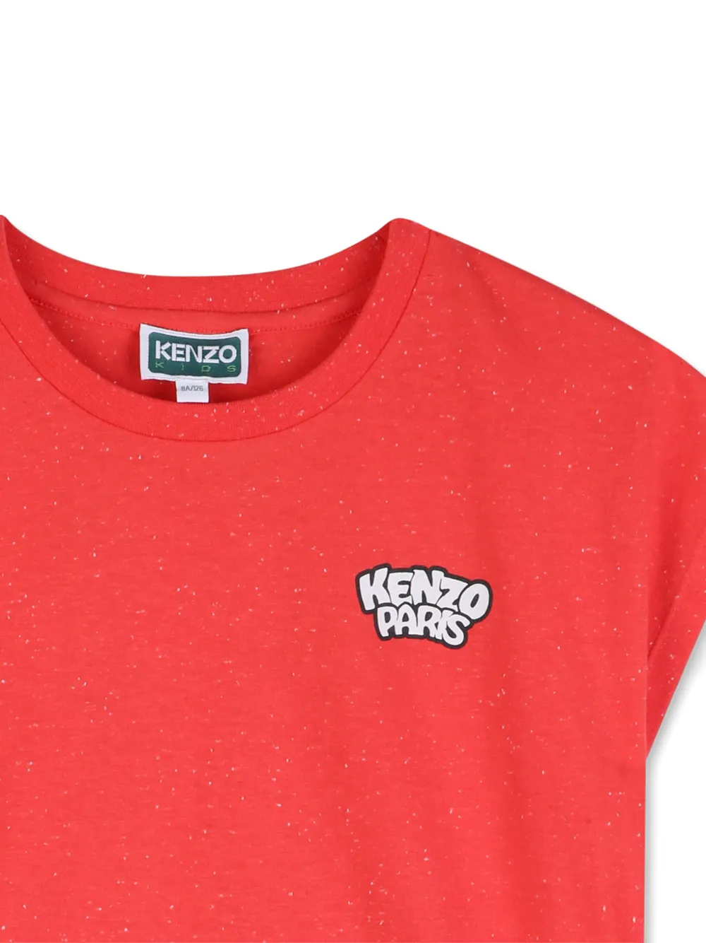 Топ с логотипом Kenzo Kids, красный — фото 3