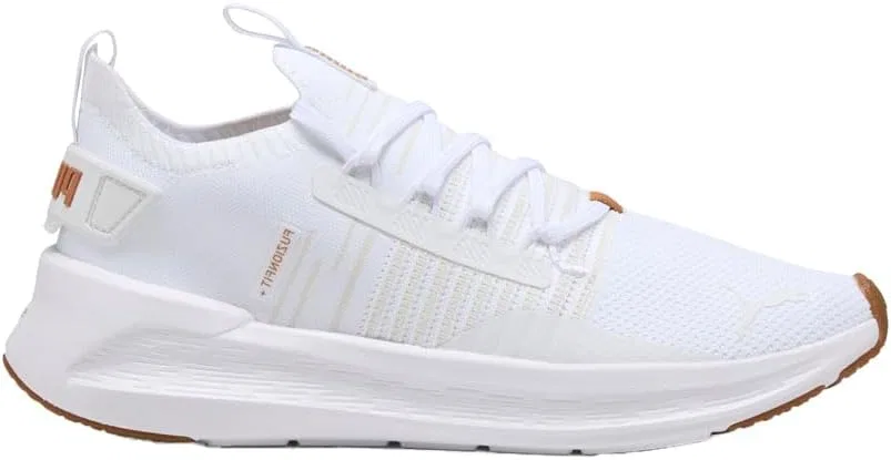 Мужские беговые кроссовки Puma Softride Symmetry Fuzion, цвет Desert Dust-Alpine Snow Olive, размер 43.5