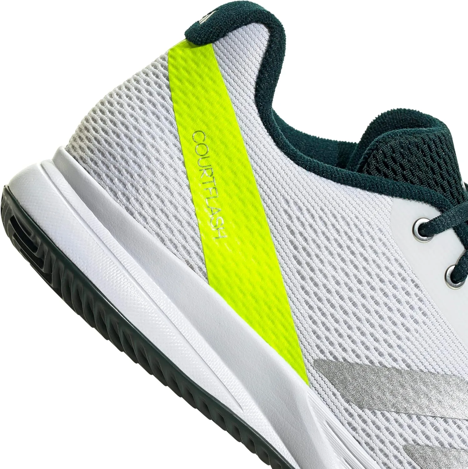 Мужские теннисные кроссовки Courtflash Speed 2 adidas, металлический — фото 4