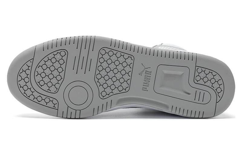 Обувь для скейтбординга Puma REBOUND унисекс, Puma white - light gray — фото 4