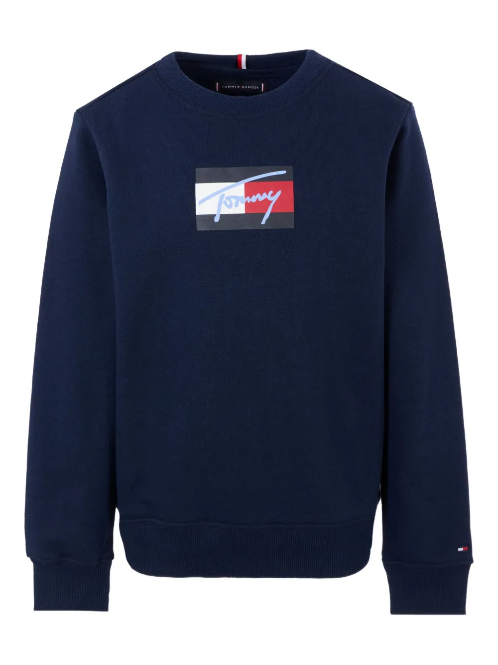 

Толстовка с логотипом Tommy Hilfiger Junior, синий