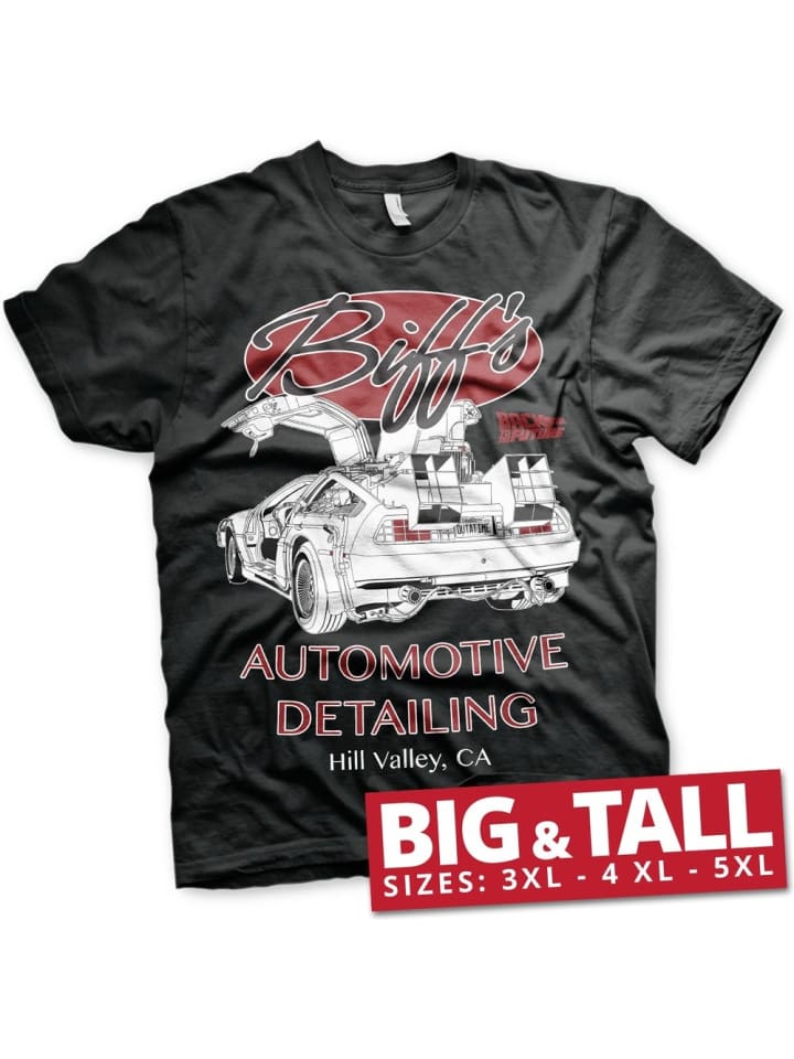 

Back To The Future Черная футболка, Черный, Back To The Future Черная футболка