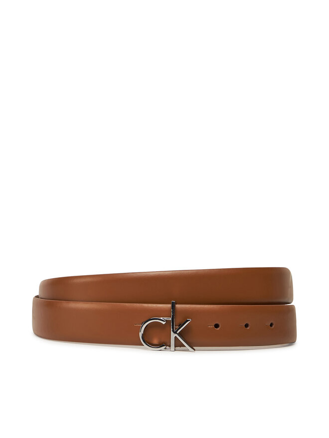 

Женский ремень Calvin Klein Ck Buckle Belt 3.0_Smooth K60K613156 Braun