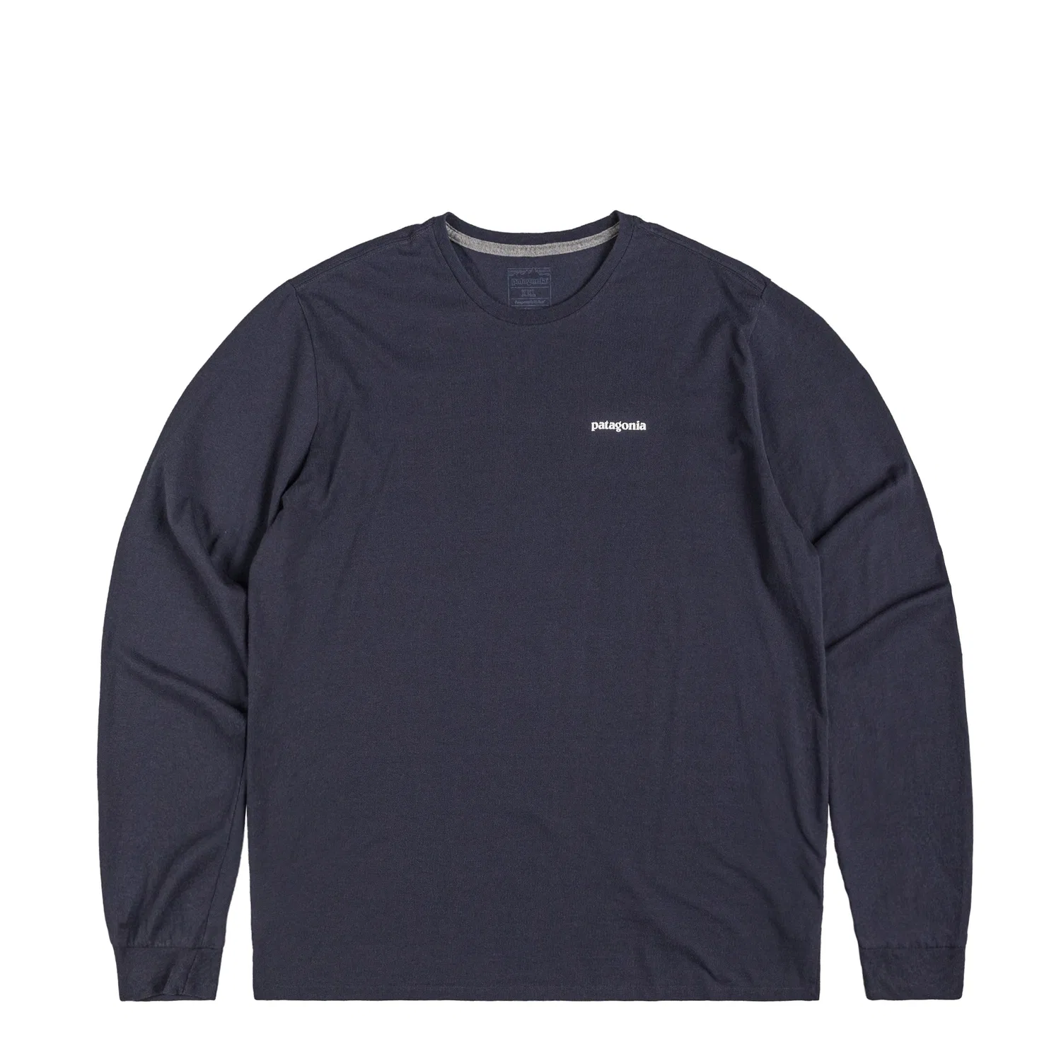 Футболка с длинным рукавом с принтом Patagonia, Marine Blue