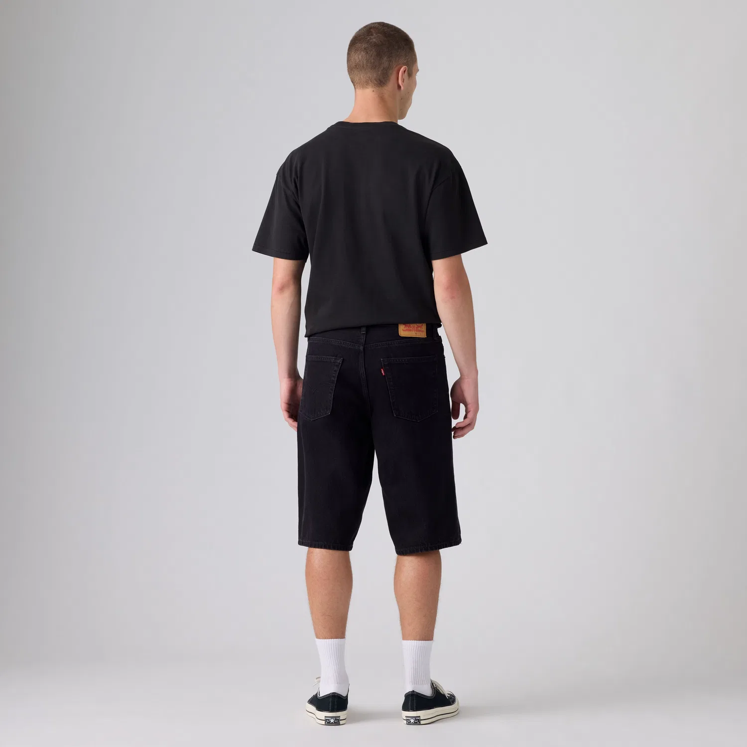 Мужские шорты  Levi's 470 Baggy, черный — фото 3