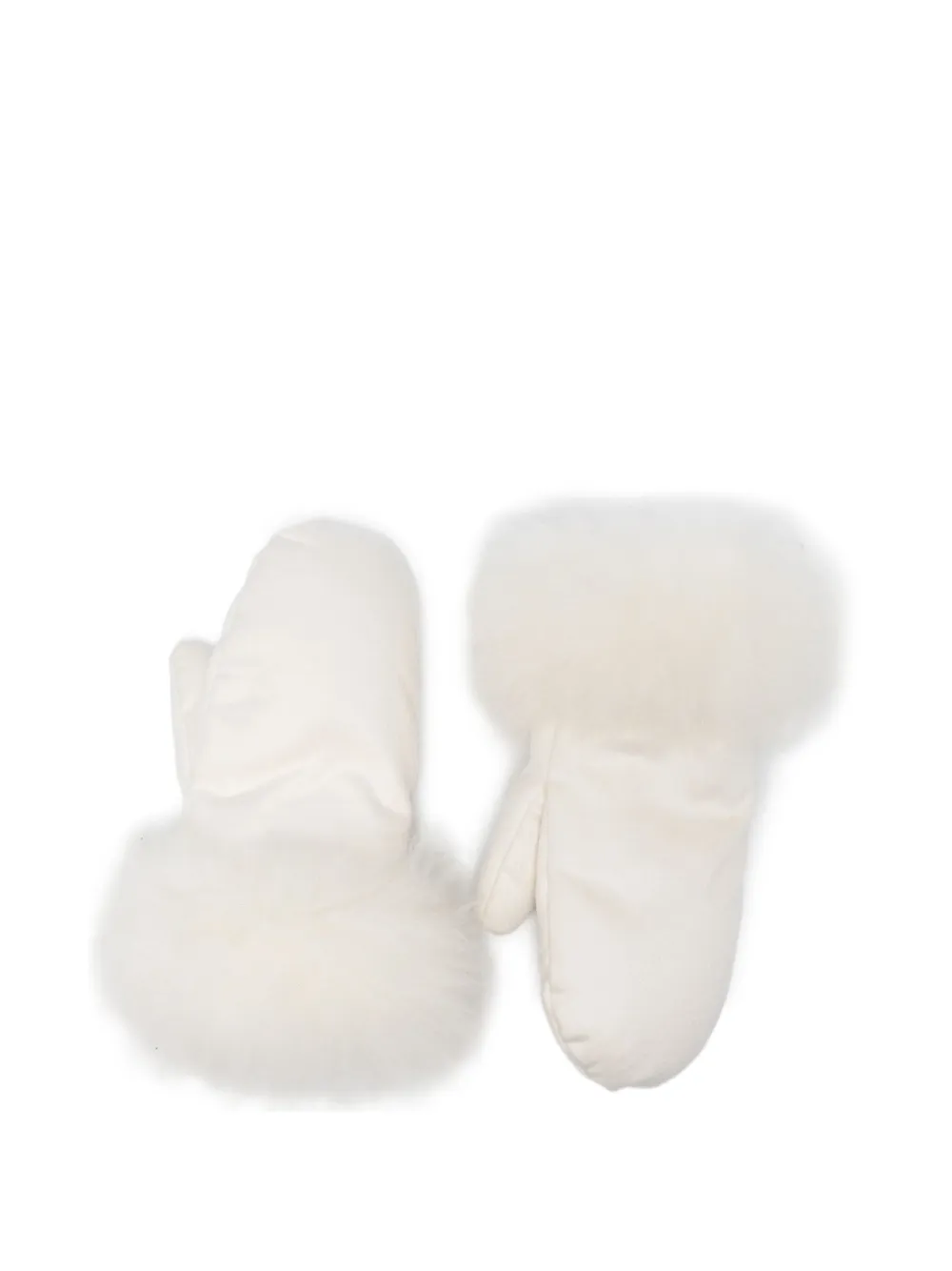 

Перчатки с меховой отделкой Liska, белый