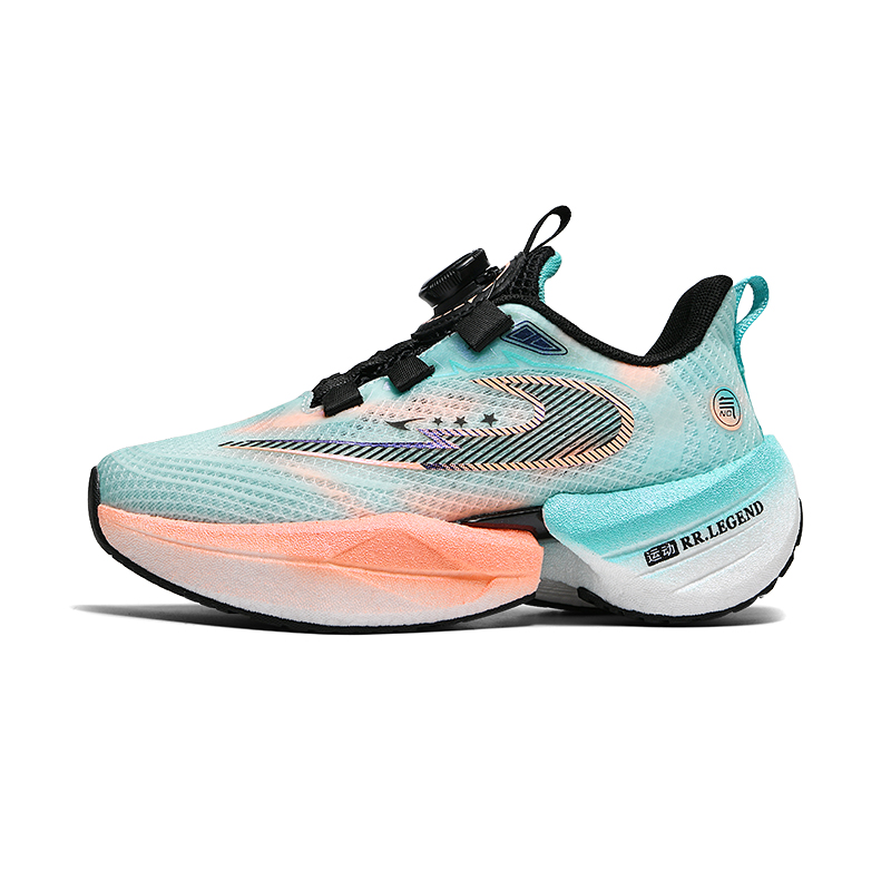 

Износостойкие дышащие легкие амортизирующие кроссовки Low Top для подростков Kuding, черный