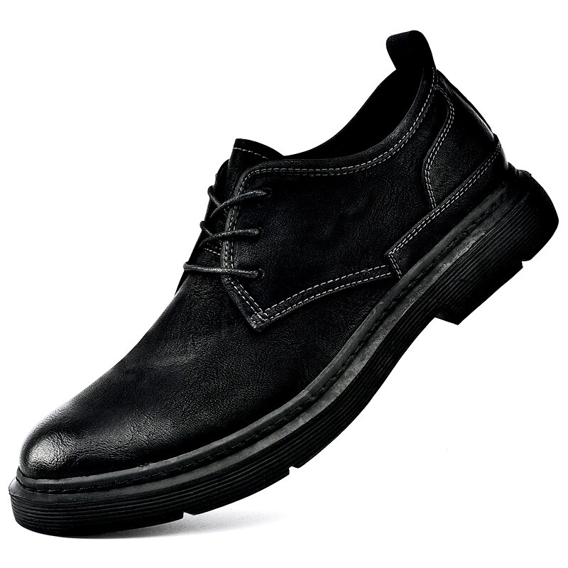 Туфли мужские Men"s Casual Men Low-Top Laoks, коричневый — фото 3