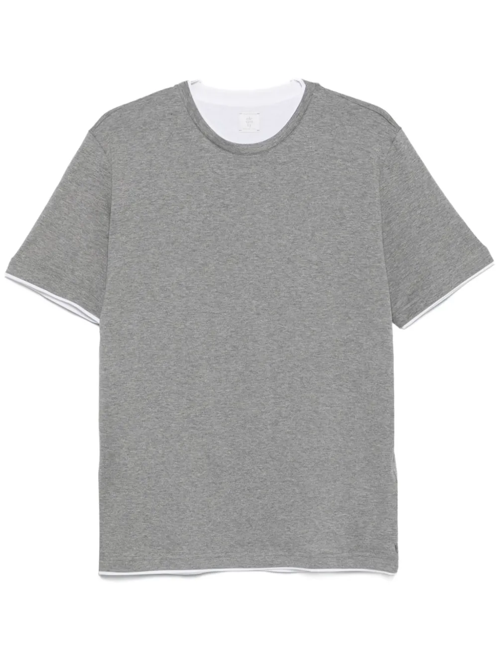 

Футболка с круглым вырезом Eleventy, серый