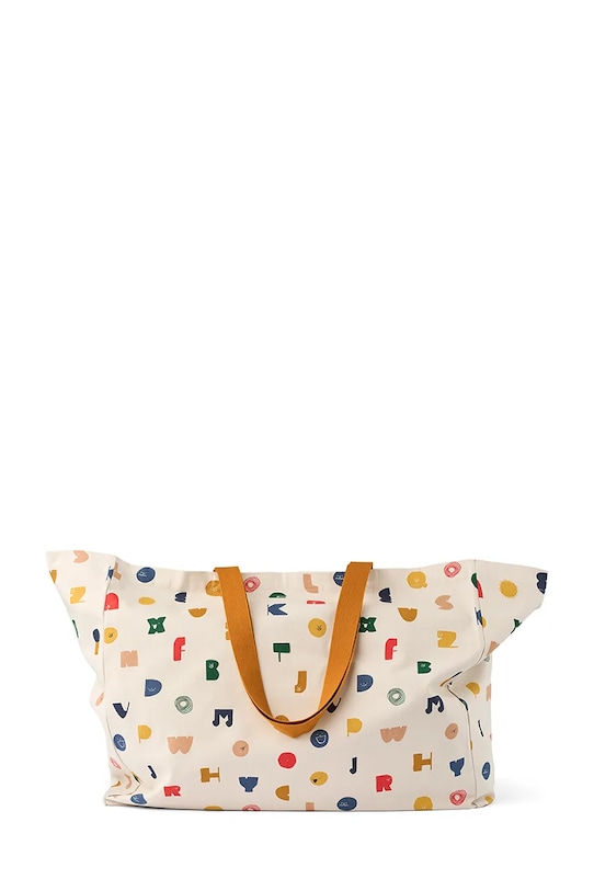 

Хлопковая сумка Maxi Totebag Liewood, бежевый