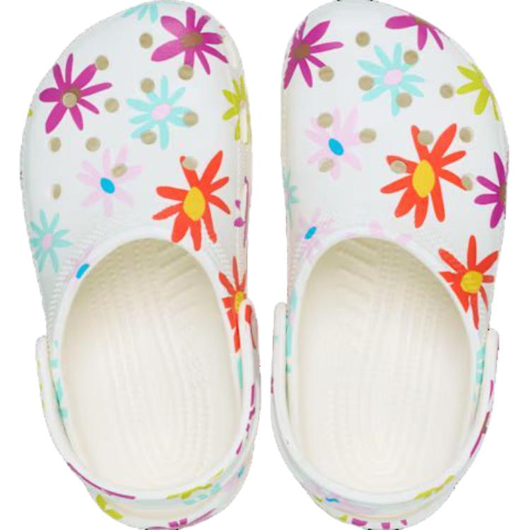 Детские классические сабо Детские сабо Crocs, белый — фото 4
