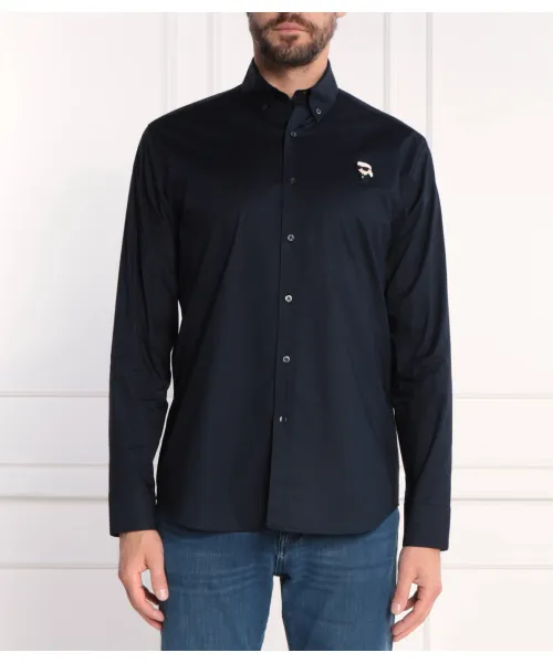 

Рубашка Regular fit Karl Lagerfeld, синий