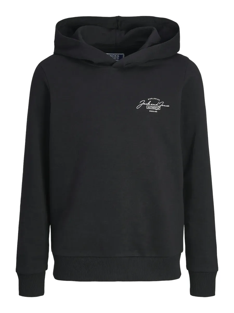 

Детская толстовка с капюшоном Jack & Jones "JJFERRIS SWEAT HOOD JNR" Jack & Jones Junior, черный