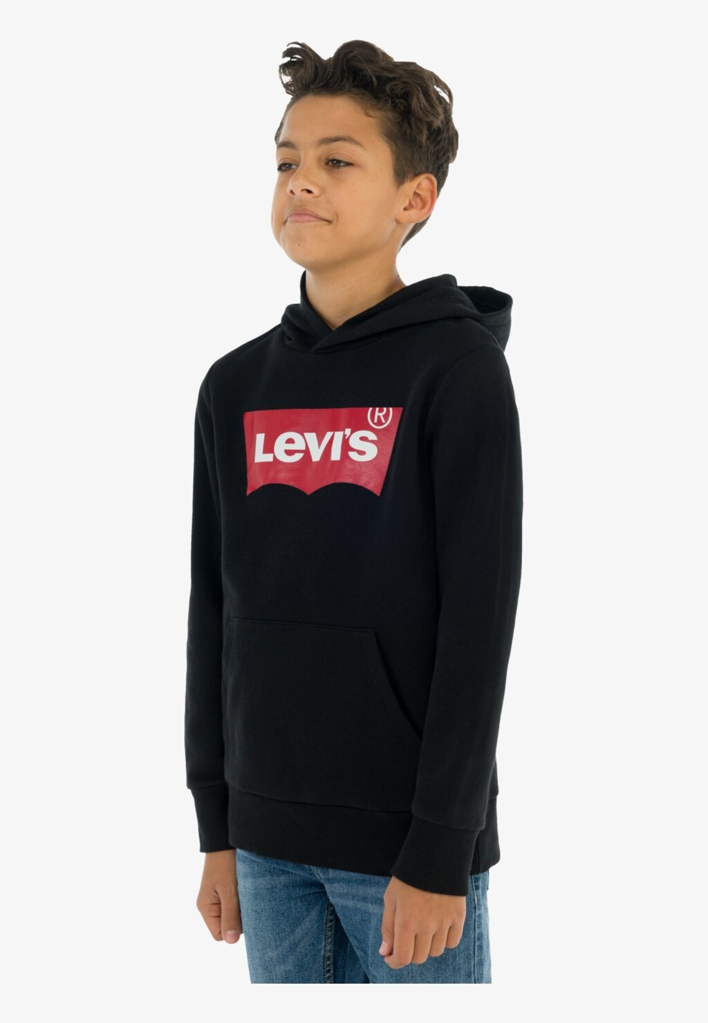 

Толстовка BATWING SCREENPRINT HOODIE Levi's, цвет black