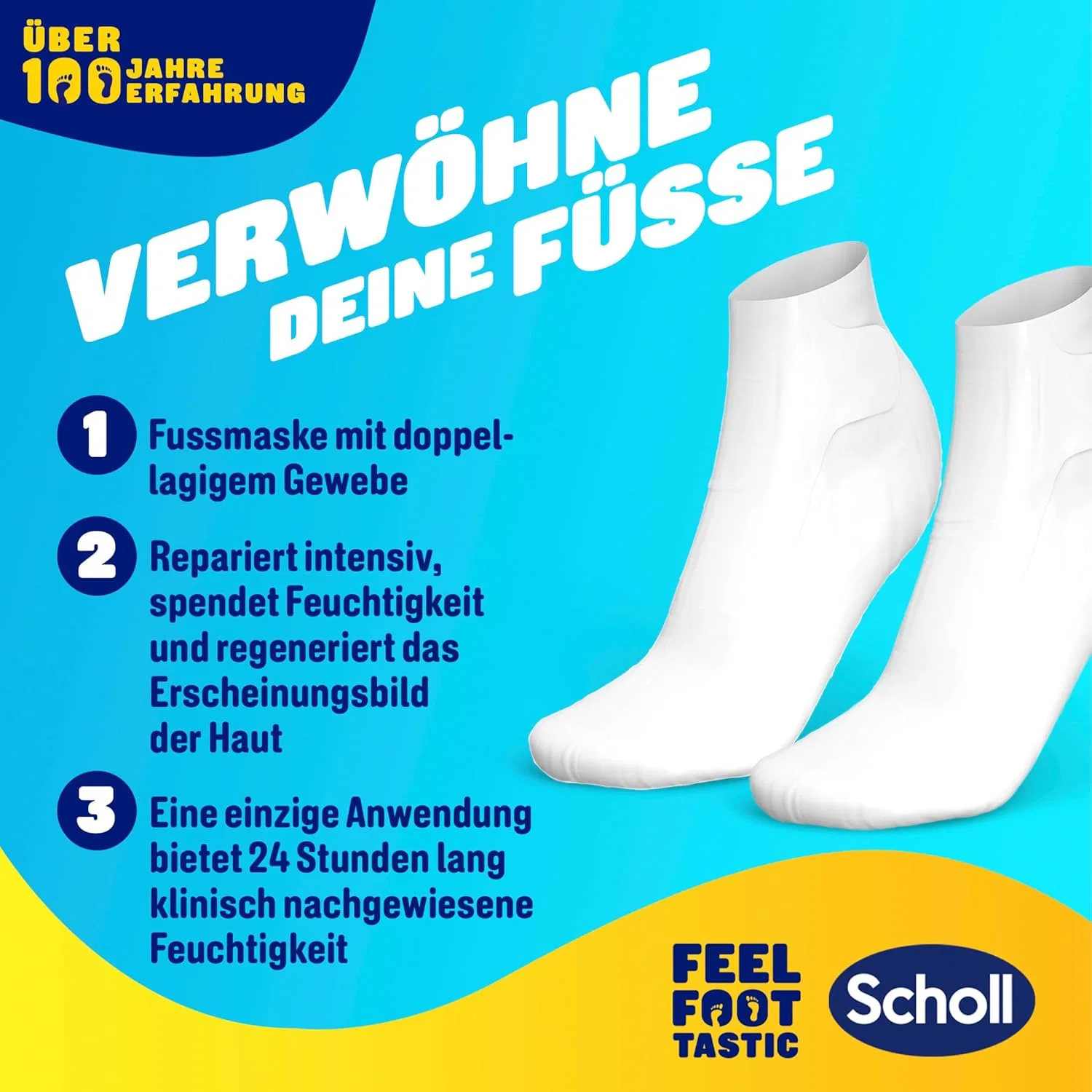 Набор для педикюра Scholl Beauty Routine с маской и пилкой Dr. Scholl'S — фото 4