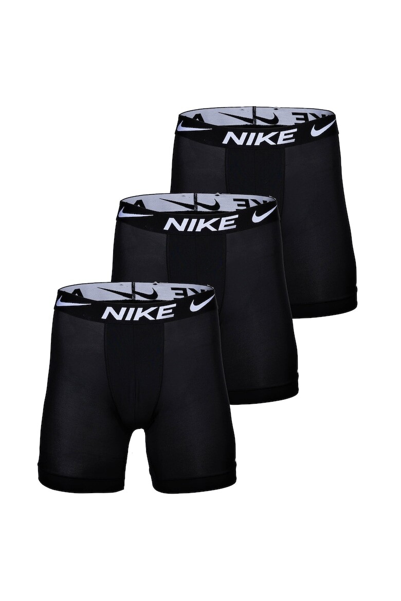 

Боксеры с логотипом на поясе - 3 пары Nike, черный
