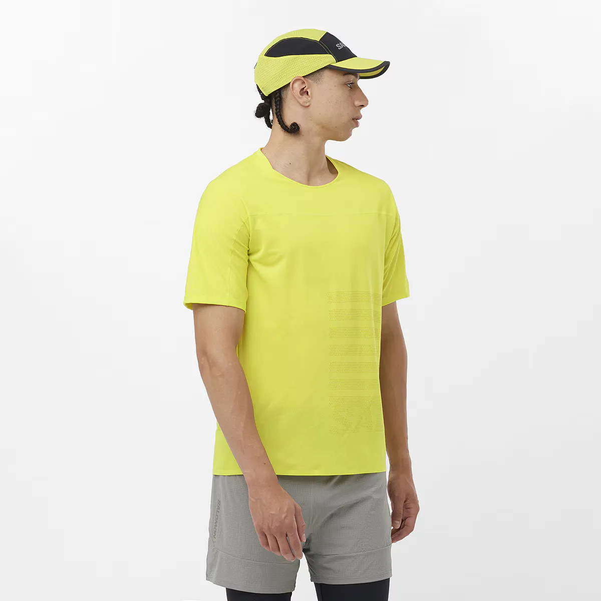 

Мужская футболка Sense Aero Salomon, жёлтый