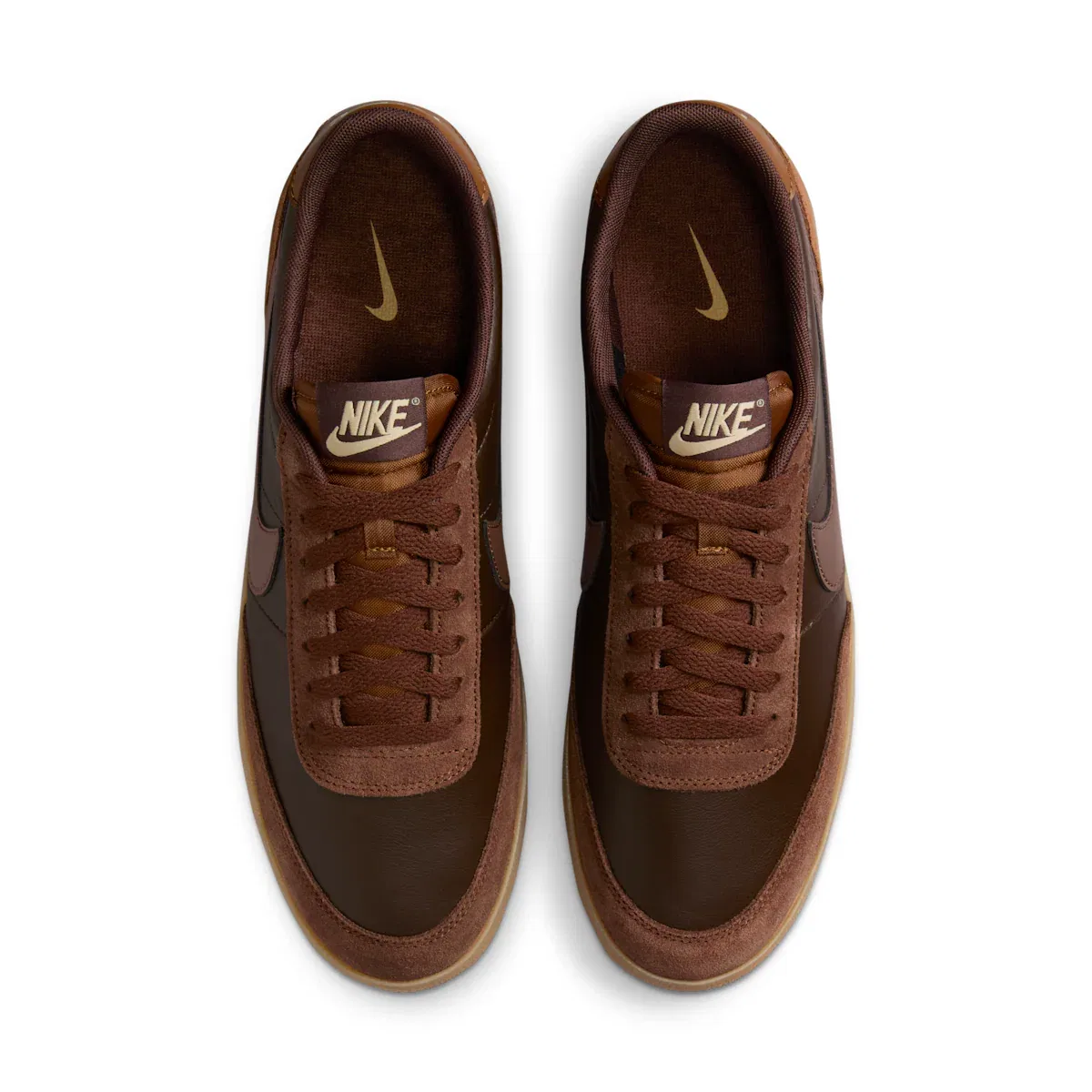 Мужские кожаные кроссовки Killshot 2 Nike, коричневый — фото 4