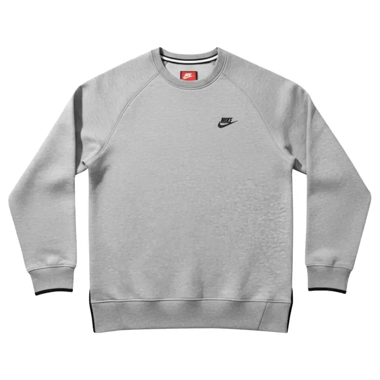 Свитшот Nike Sportswear Tech Fleece Crew, серый