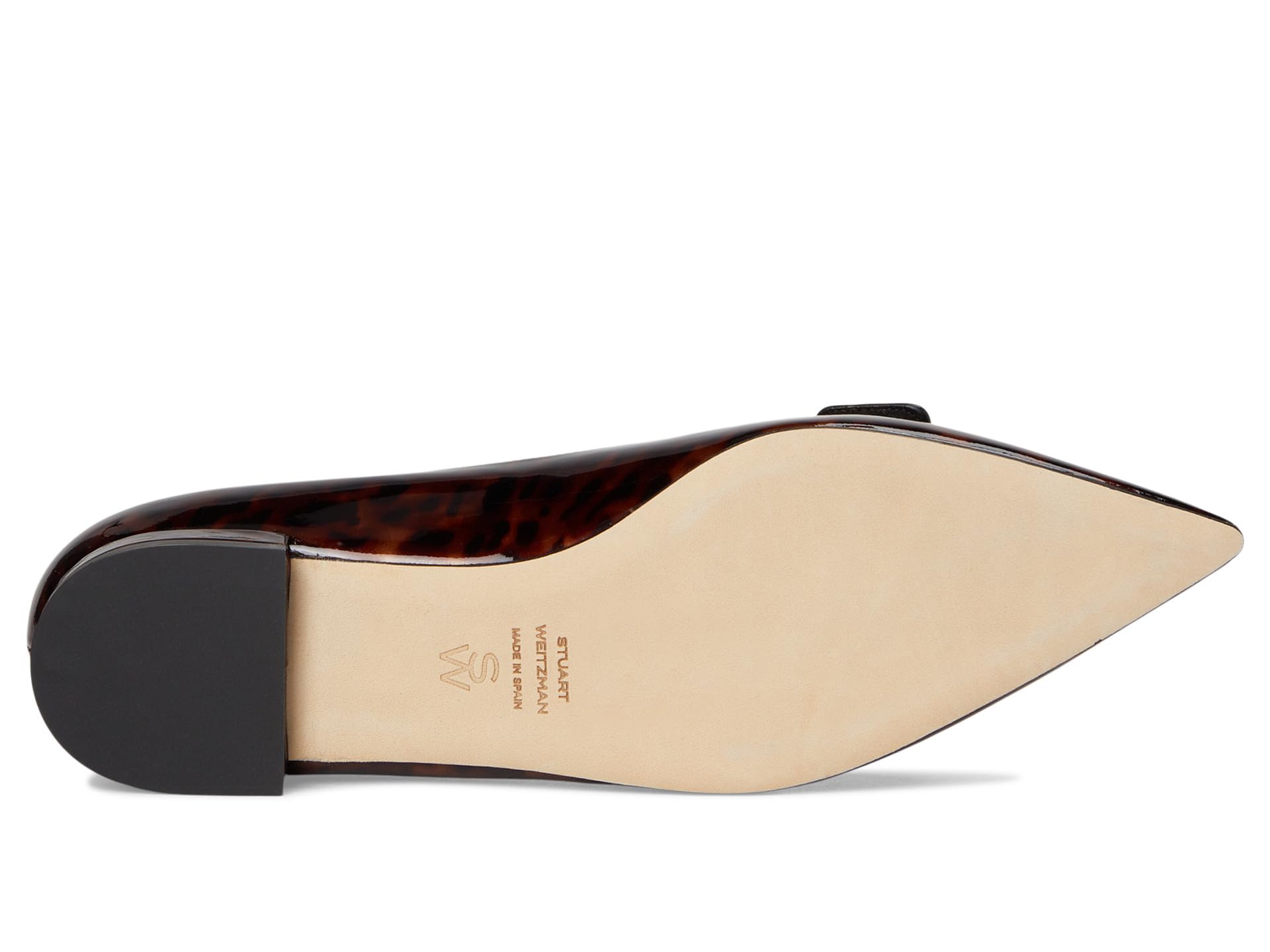 Балетки Stuart Weitzman Sovinnie Flat, темно-коричневый — фото 3