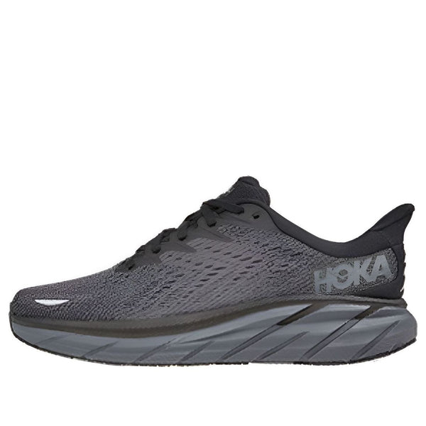 Кроссовки clifton 8 'black' Hoka One One, черный