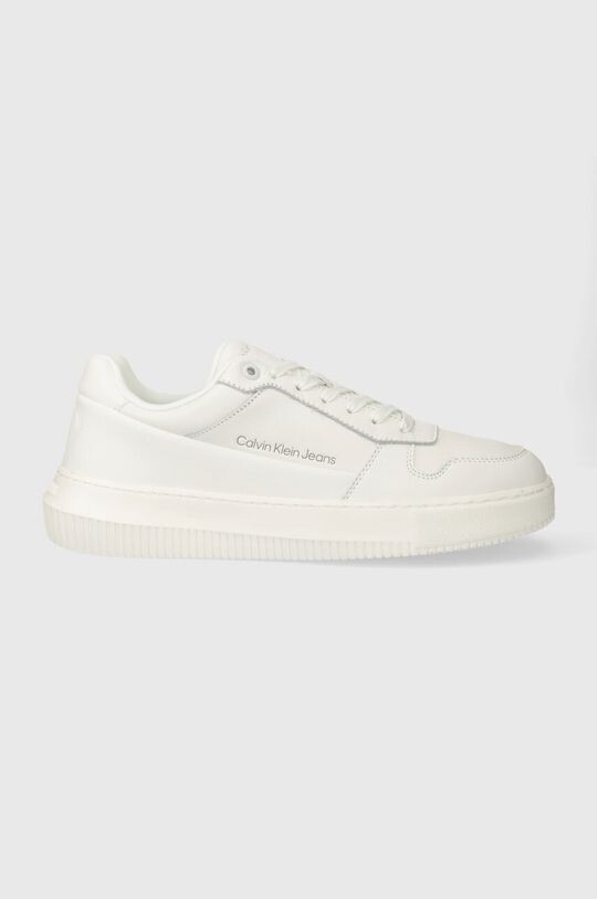 

Кроссовки CHUNKY CUPSOLE LOW LTH IN SAT Calvin Klein Jeans, белый