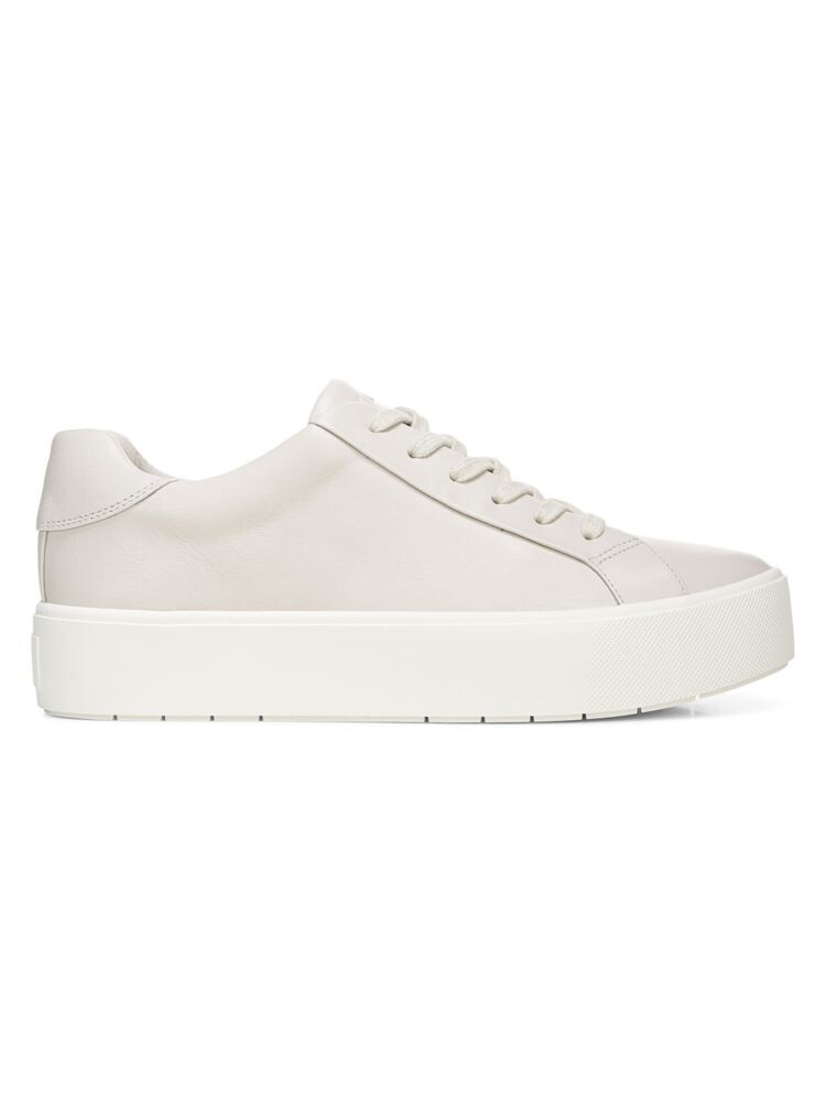 Кожаные кроссовки на платформе Benfield Vince, цвет Off White