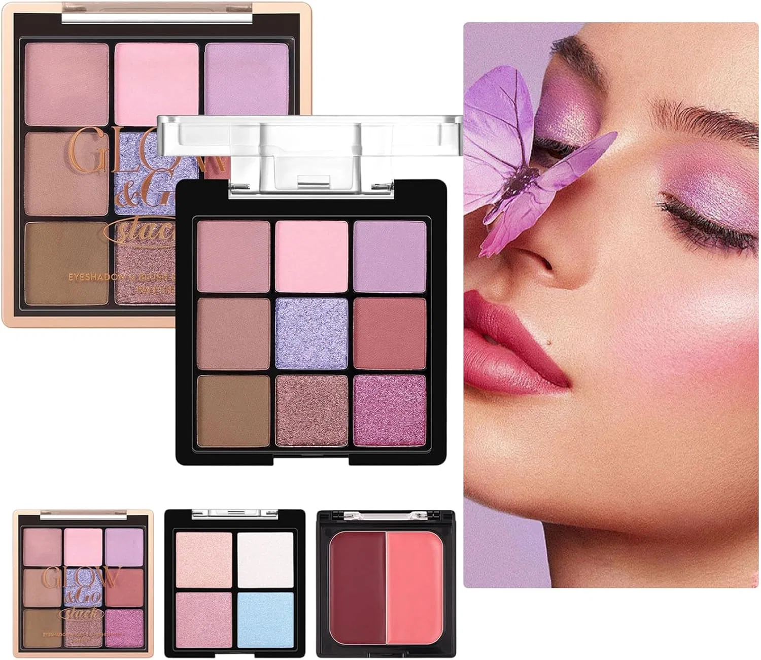 Набор для макияжа Eyeshadow Blush Palette, No brand, 1 шт, #01