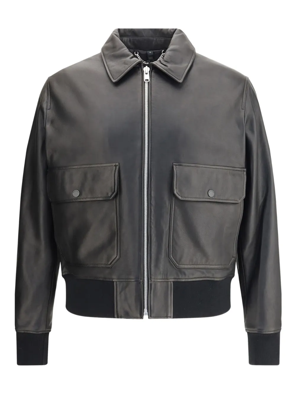 

Кожаная куртка на молнии Belstaff, черный