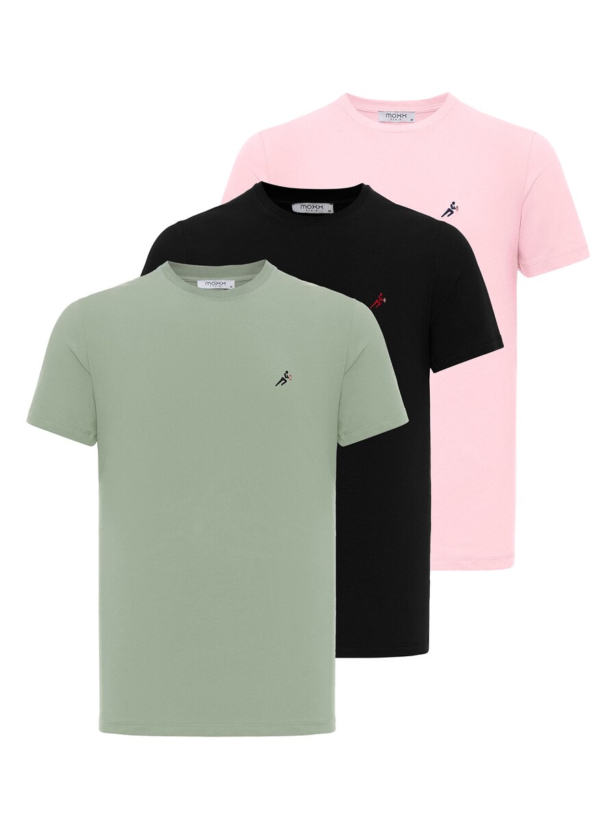 

Рубашка Moxx Paris, цвет Green/Pink/Black