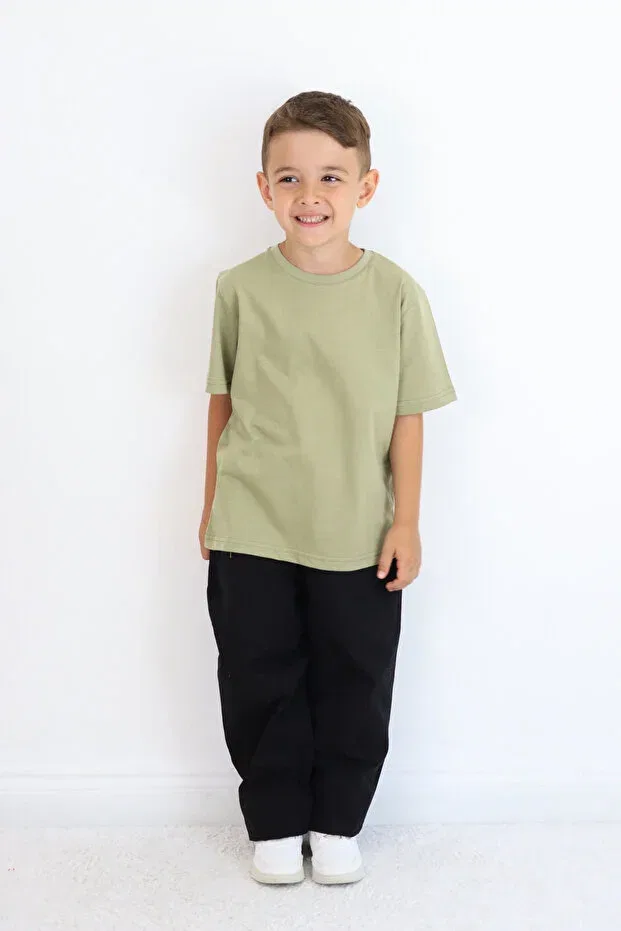 Детская футболка хлопковая Miababy, Green