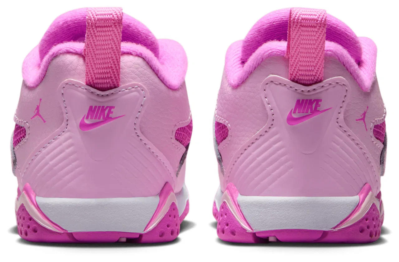 Детские кроссовки для мальчиков с низким вырезом Jordan MVP 92 Jordan, Pink Foam China Rose White — фото 3