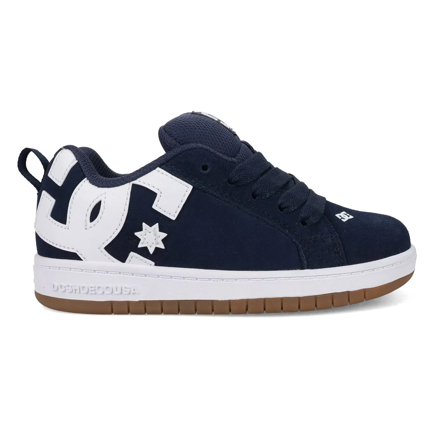 Детские кроссовки для мальчиков с замшевым верхом Court Graffik DC Shoes, Azul