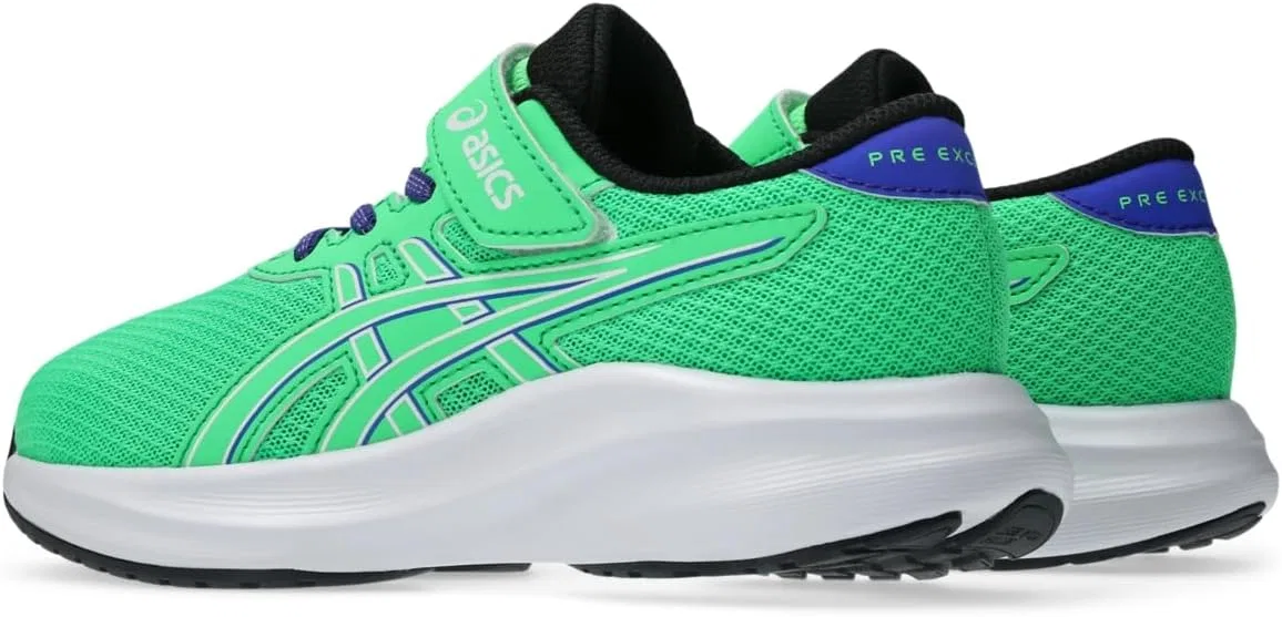 Детские беговые кроссовки для мальчиков PRE Excite 11 PS ASICS, Vital Green/Cobalt Burst — фото 3