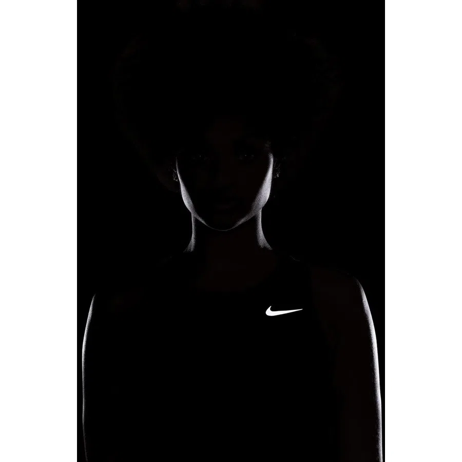 Спортивный топ-майка Nike Running Miler Run Training Tank Top, Черный — фото 2