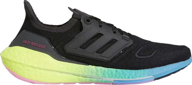 

Кроссовки Adidas UltraBoost 22 'Black Multi Gradient', черный