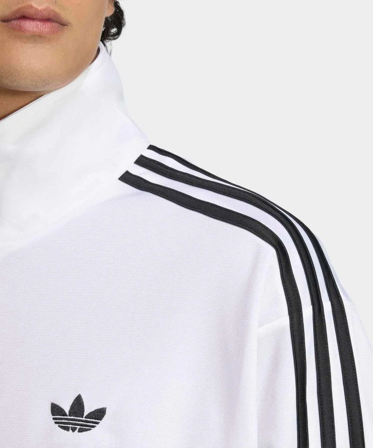 Мужская куртка-трактор с длинным рукавомFirebird Track Top Adidas Originals, Белый — фото 3